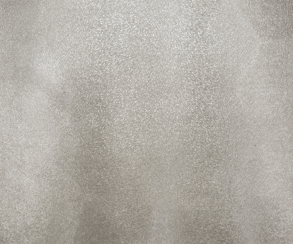 Silver Gray Majilite Faux Leather Upholstery Fabric - Image 4