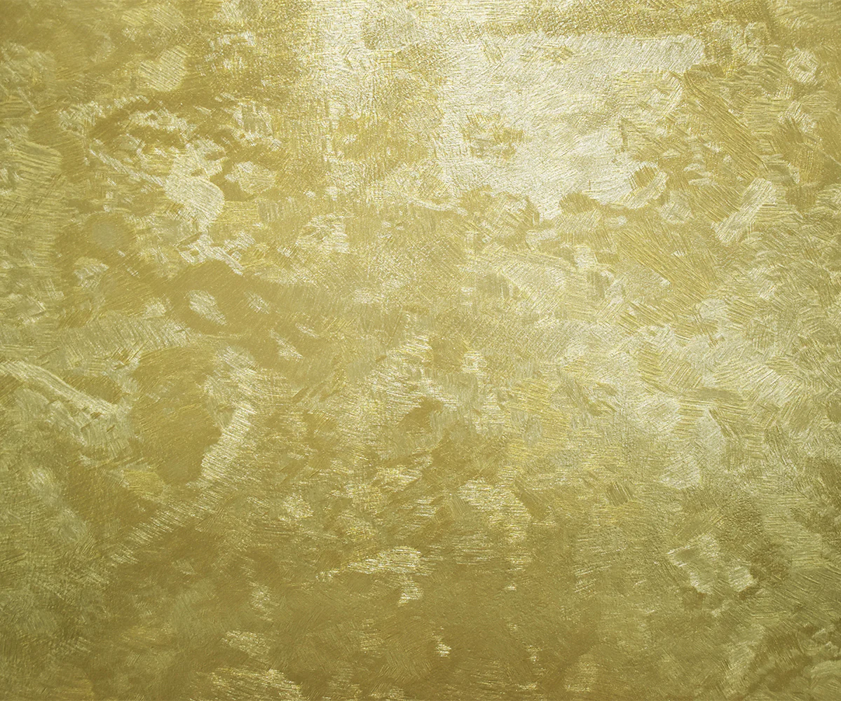 Yellow Gold Majilite Faux Leather Upholstery Fabric - Image 4
